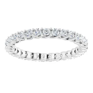 0.93 ct. Shared Prong Round Diamond Eternity Band