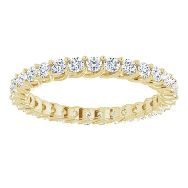 0.93 ct. Shared Prong Round Diamond Eternity Band