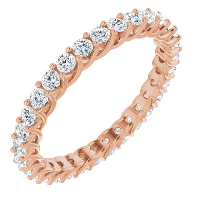 0.93 ct. Shared Prong Round Diamond Eternity Band