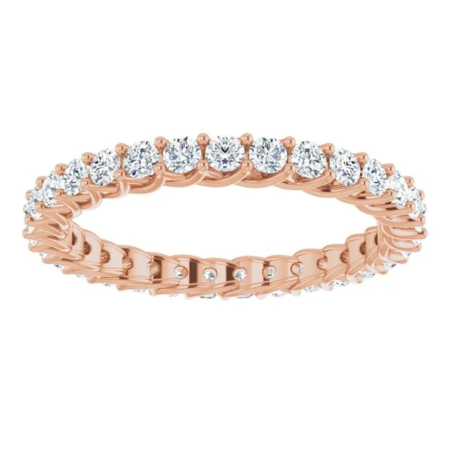 0.93 ct. Shared Prong Round Diamond Eternity Band