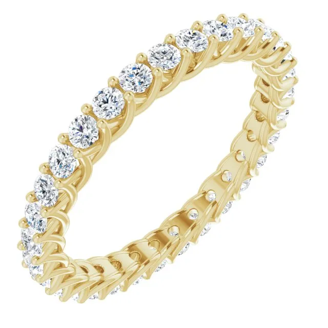 0.93 ct. Shared Prong Round Diamond Eternity Band