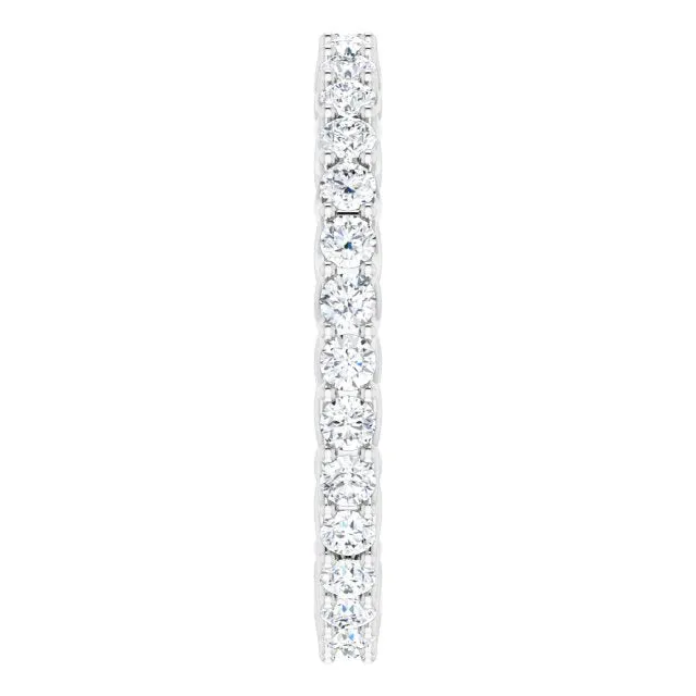 0.93 ct. Shared Prong Round Diamond Eternity Band