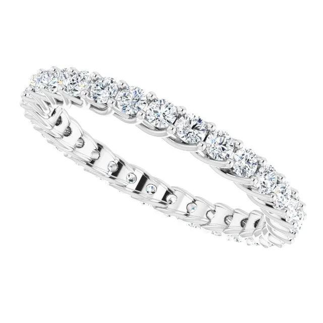 0.93 ct. Shared Prong Round Diamond Eternity Band
