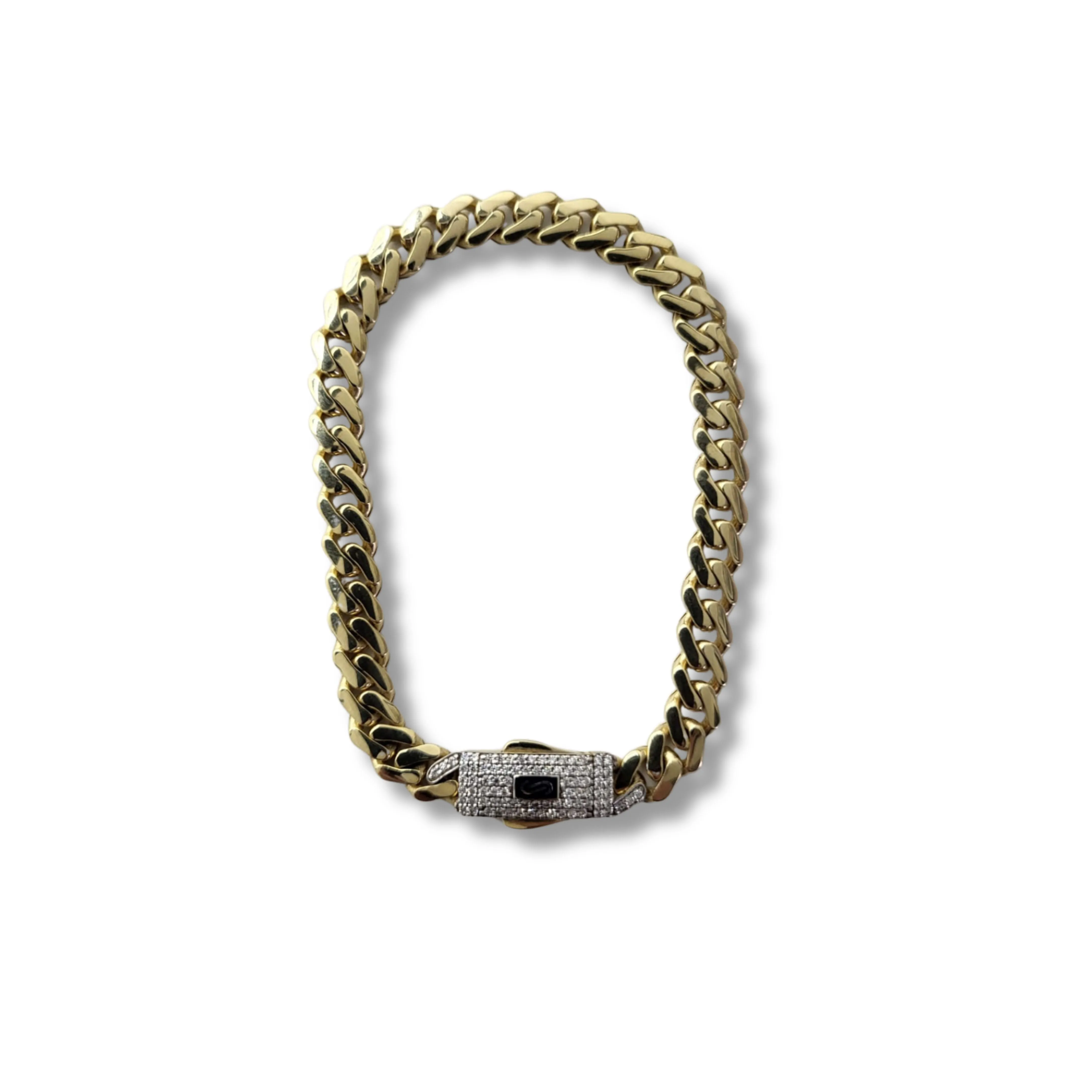 10K Yellow Gold Monaco Bracelet