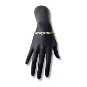10K Yellow Gold Monaco Bracelet