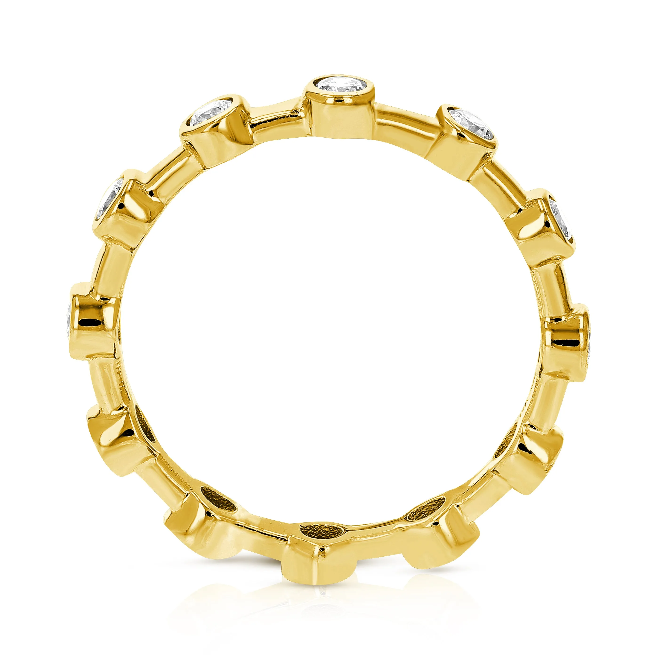 1/2 cttw Diamond Eternity Wedding Band in 14K Gold
