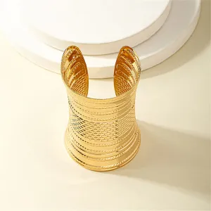 18K Gold-Plated Wrap Cuff