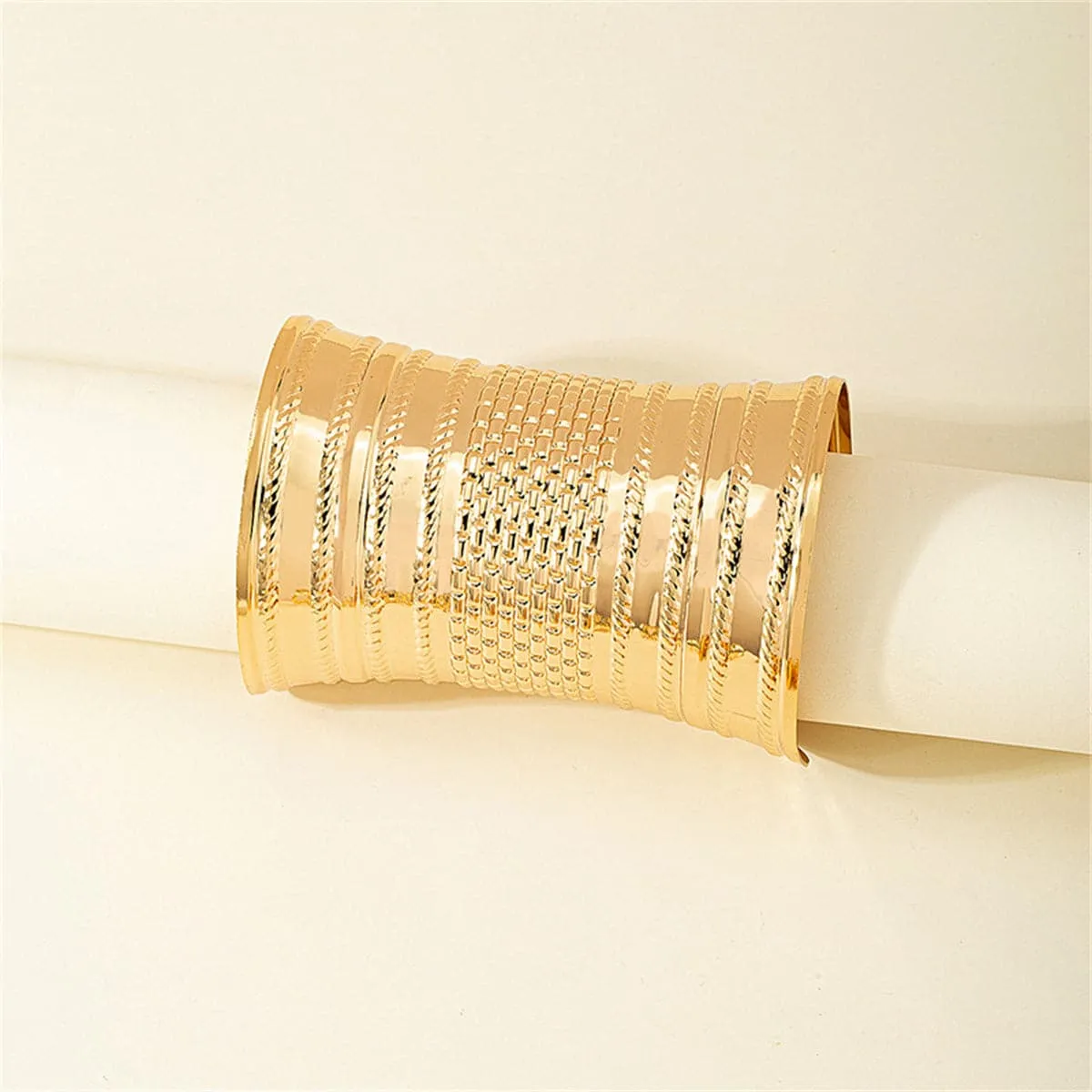 18K Gold-Plated Wrap Cuff