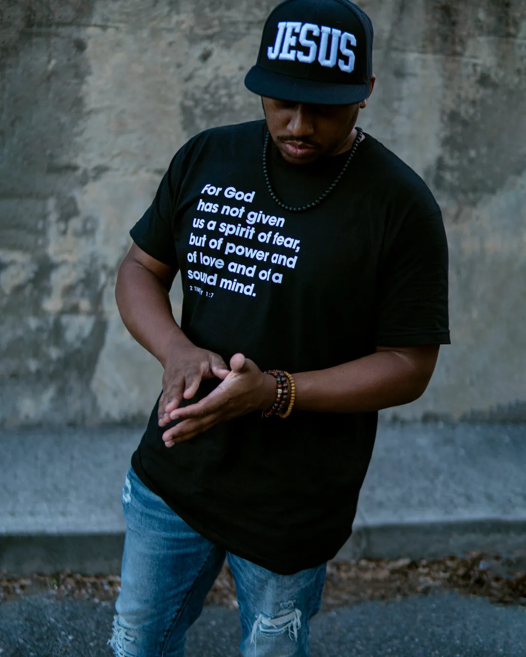2 Timothy 1:7 Adult Box T-Shirt