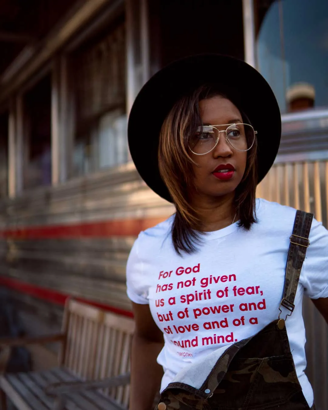 2 Timothy 1:7 Adult Box T-Shirt