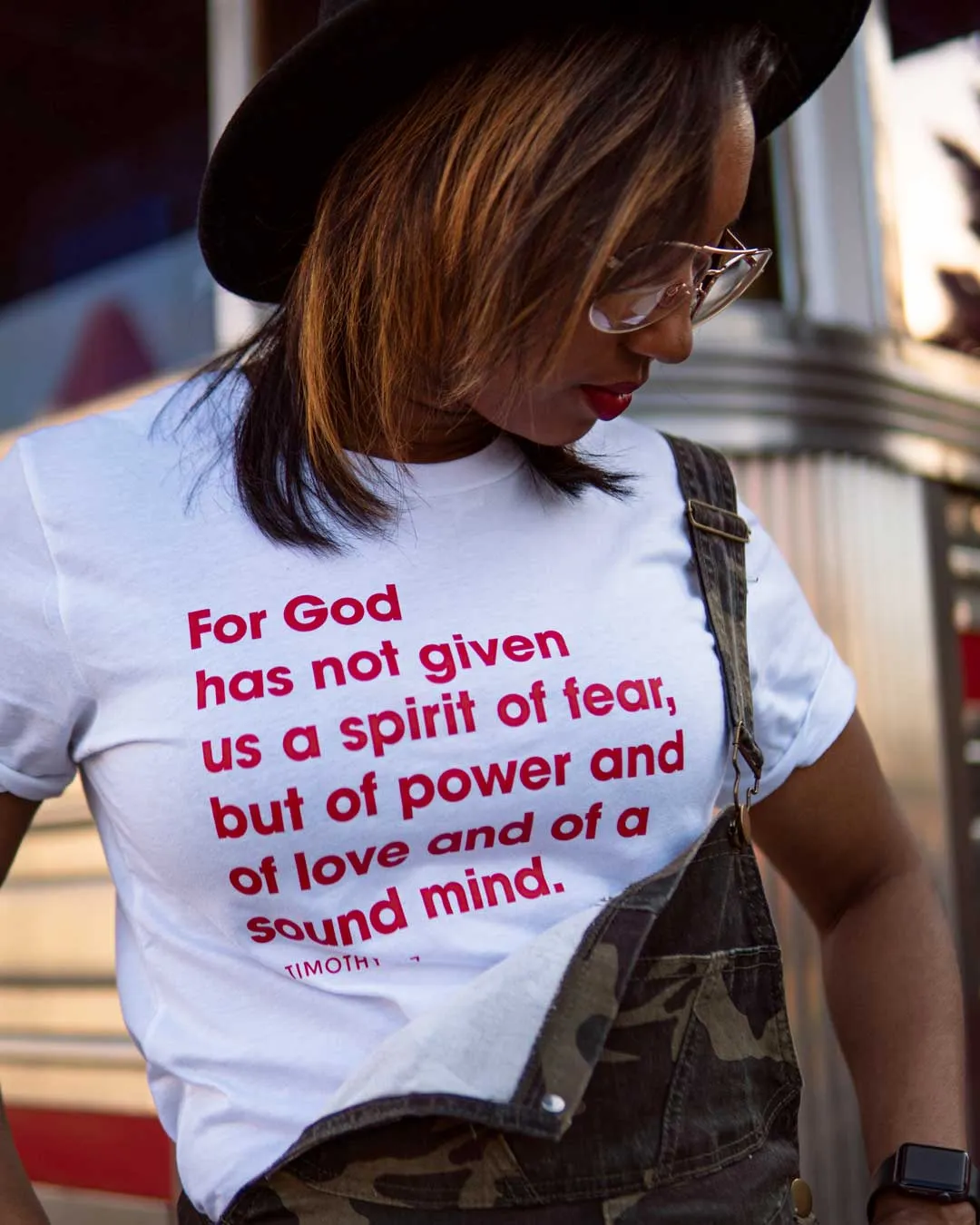 2 Timothy 1:7 Adult Box T-Shirt
