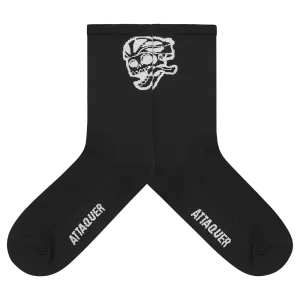 2021 Socks Skull Logo Black