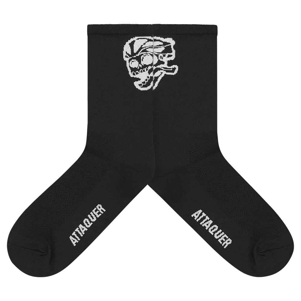 2021 Socks Skull Logo Black