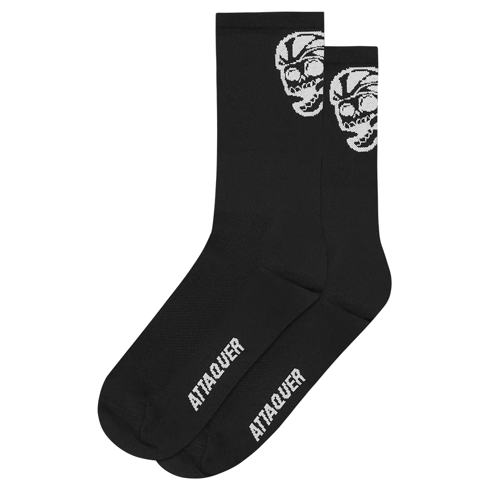 2021 Socks Skull Logo Black