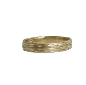 4mm Tree Bark Textured Band