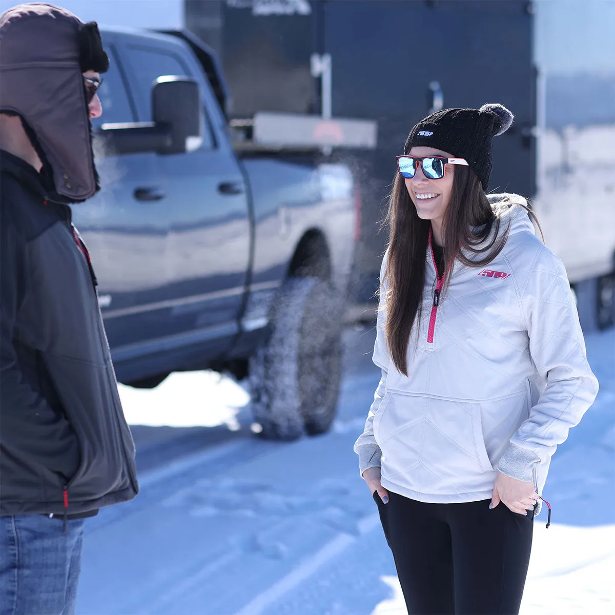 509 Women's Aurora Quilted Hoodie