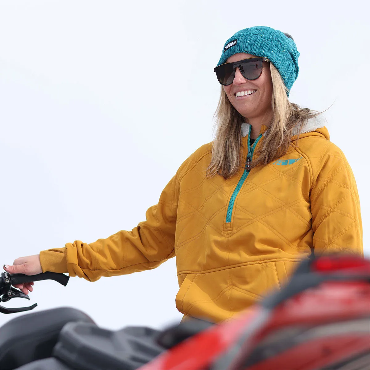 509 Women's Aurora Quilted Hoodie