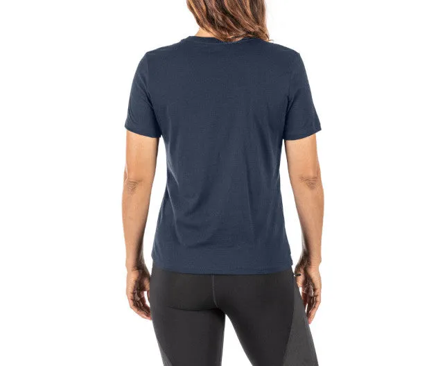 5.11 WOMEN'S INSIGNIA S/S TEE, NAVY