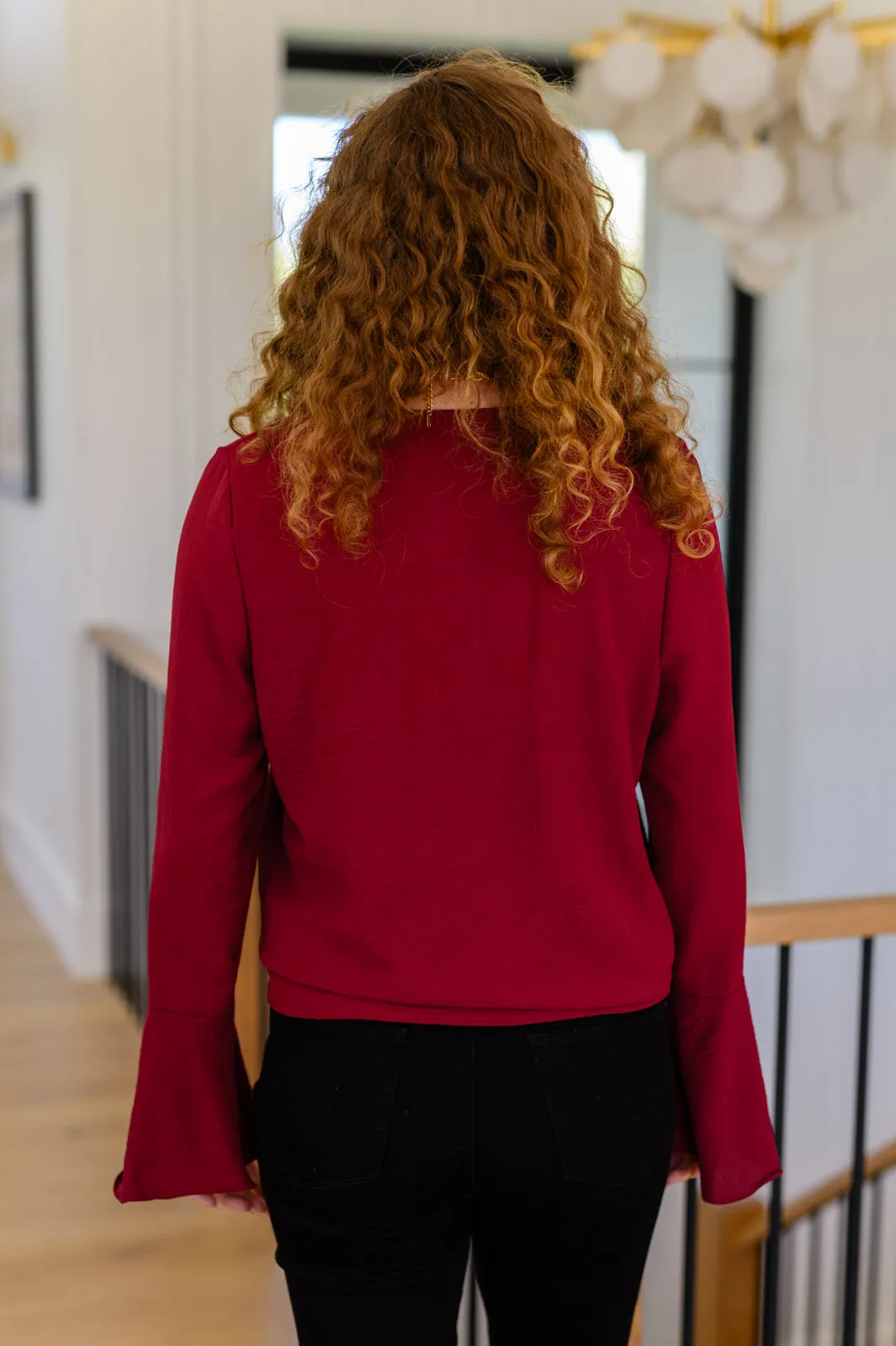 A Flare & a Bow Top
