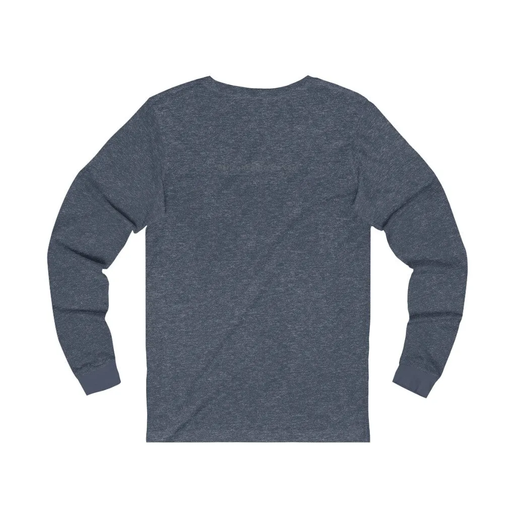 African Fabric Co. Tri-Color Unisex Jersey Long Sleeve Tee