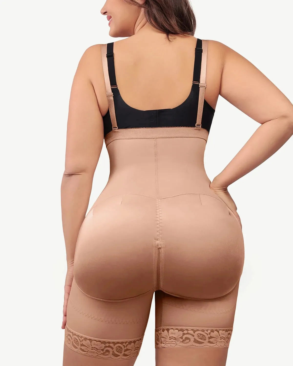 AirSlim® Firm Tummy Compression Bodysuit Shaper With Butt Lifter