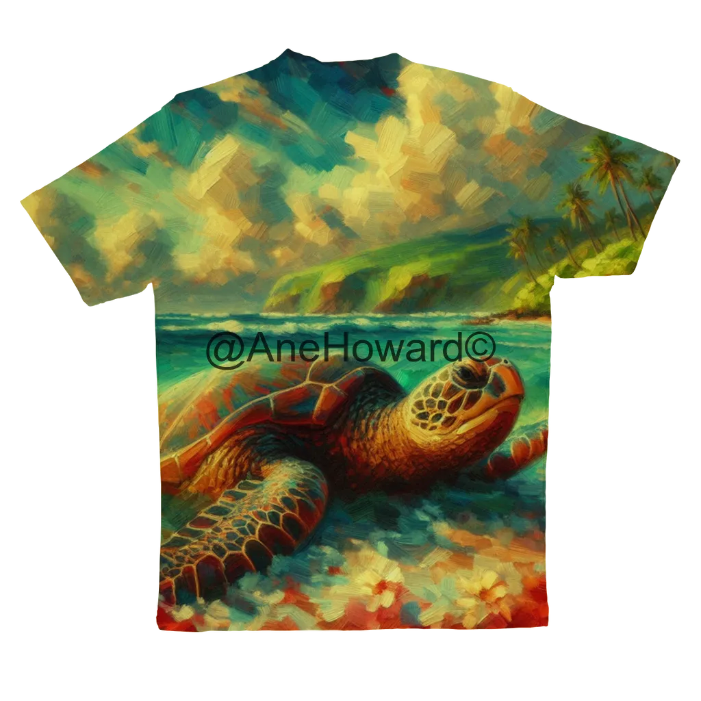 Aloha Sea Turtle Aloha Sea Turtle Performance Unisex Shirt
