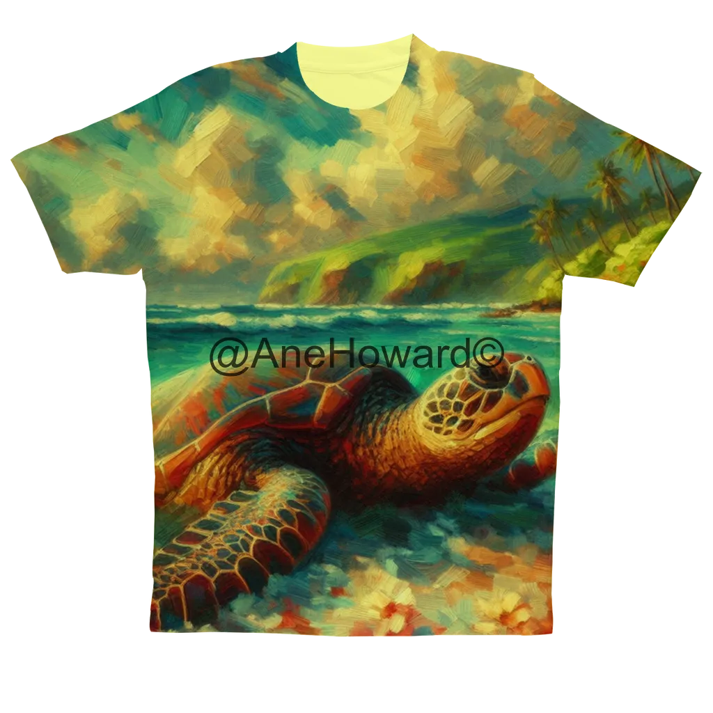 Aloha Sea Turtle Aloha Sea Turtle Performance Unisex Shirt