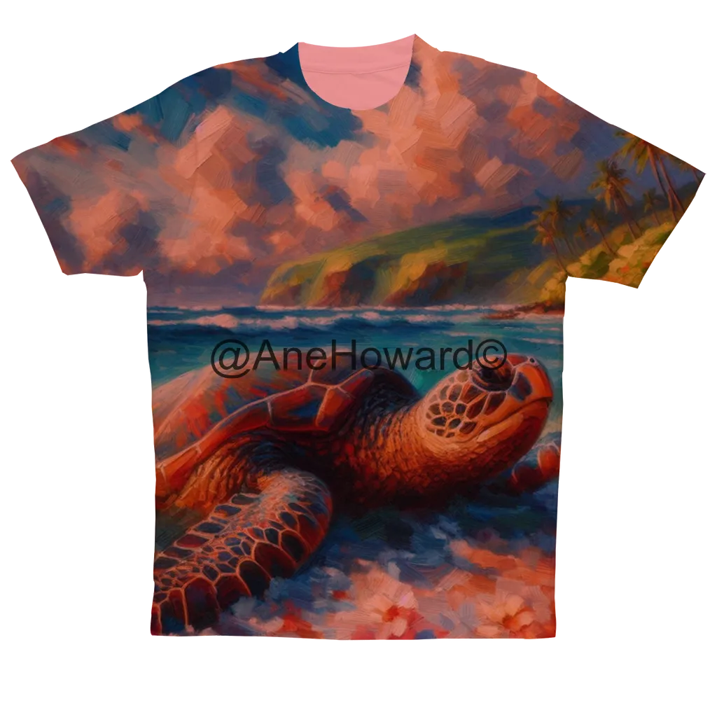 Aloha Sea Turtle Aloha Sea Turtle Performance Unisex Shirt