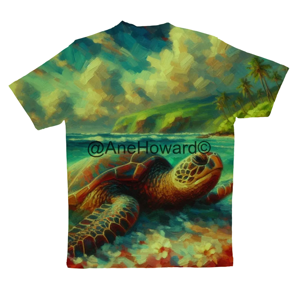 Aloha Sea Turtle Aloha Sea Turtle Performance Unisex Shirt