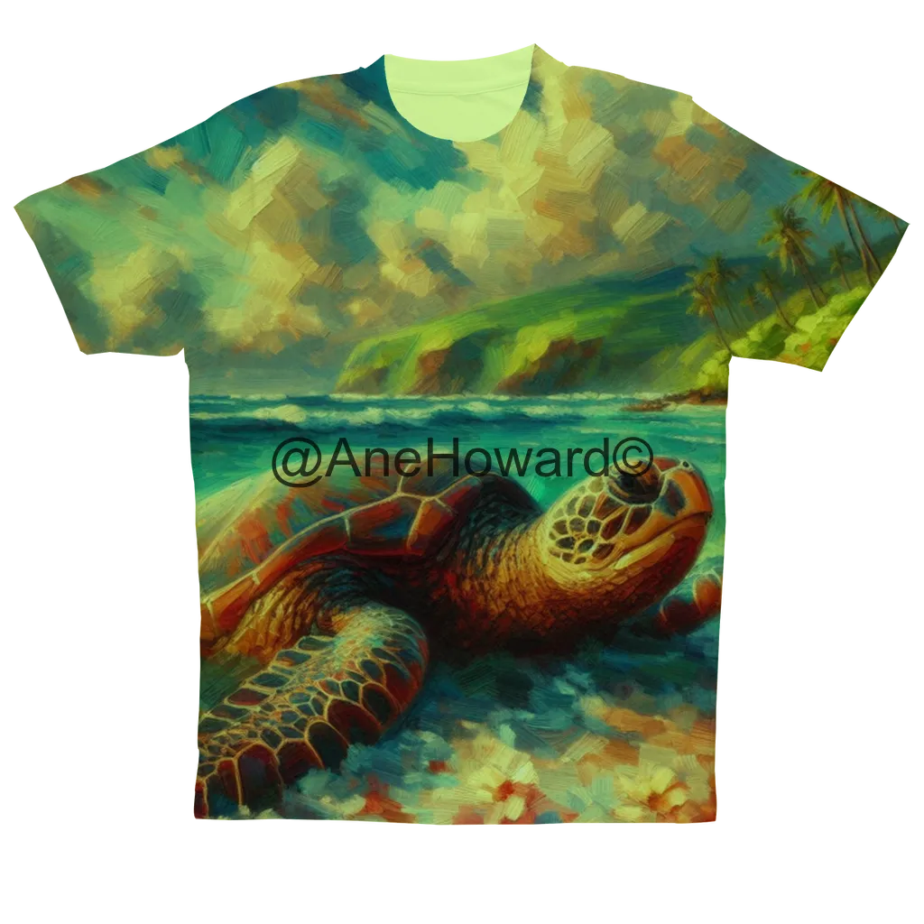 Aloha Sea Turtle Aloha Sea Turtle Performance Unisex Shirt