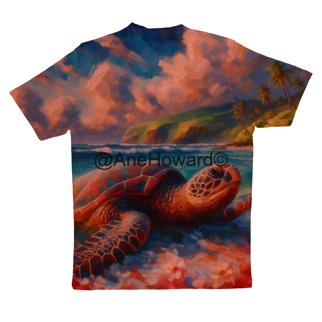 Aloha Sea Turtle Aloha Sea Turtle Performance Unisex Shirt