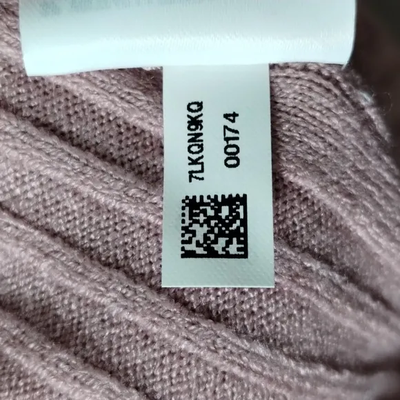 American Eagle Outfitters Pink Ribbed Soft Sweater Dress - Size L