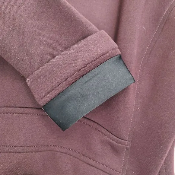 Andrew Marc‎ Stretch Knit Scuba Jacket  Zip Coat Women's Size Medium