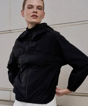 Anell Golf Plain Air Wind Jumper - Black