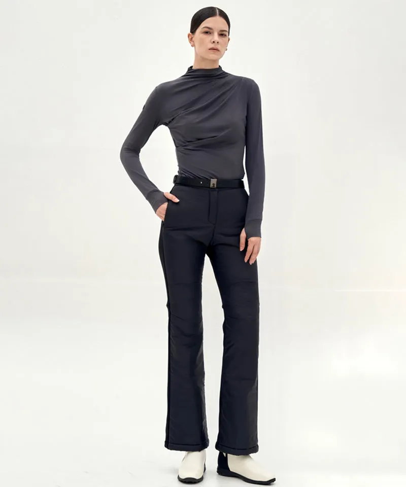 Anell Golf Soft Stretch Top - Charcoal