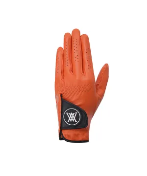 ANEW GOLF: Left Hand Soft Grip Gloves - Orange
