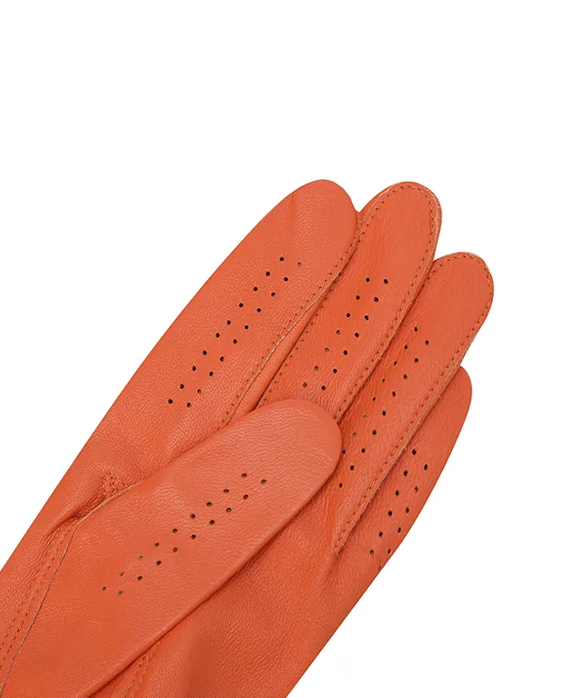 ANEW GOLF: Left Hand Soft Grip Gloves - Orange