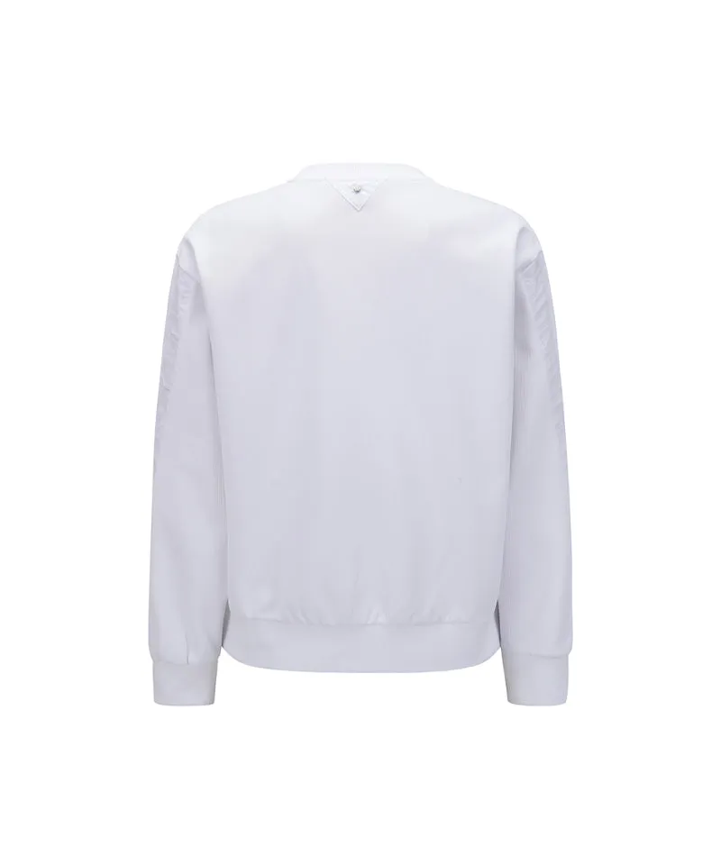 ANEW Golf Women's SP Textured Sweatshirt - White