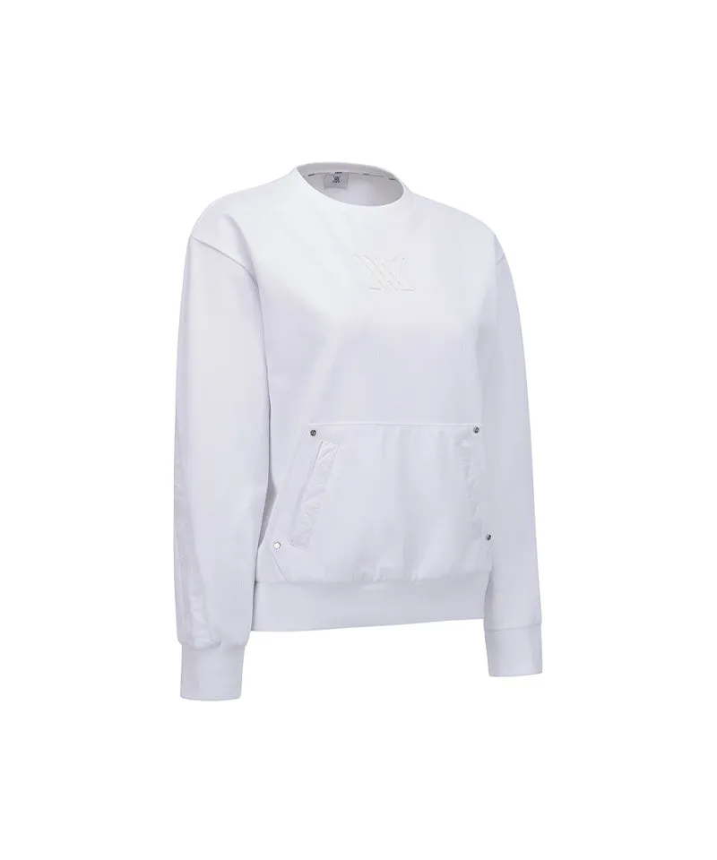 ANEW Golf Women's SP Textured Sweatshirt - White