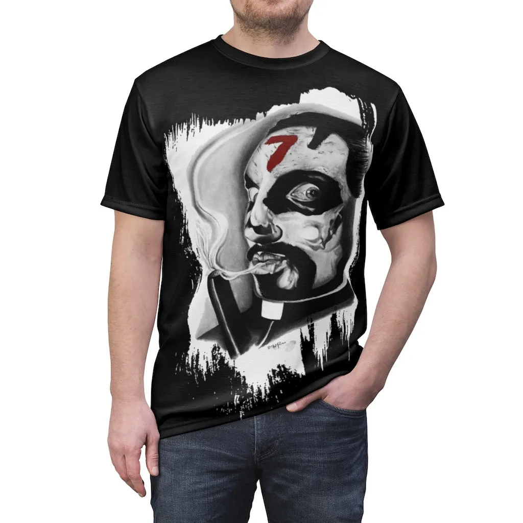 Apocalyptic Preacher Black T (Large Logo)
