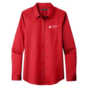 Apparel - Women's Long Sleeve Collared Shirt