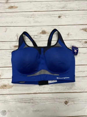 Athletic Bra By Champion In Blue, Size: L