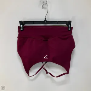 Athletic Bra By Gym Shark In Red, Size: M