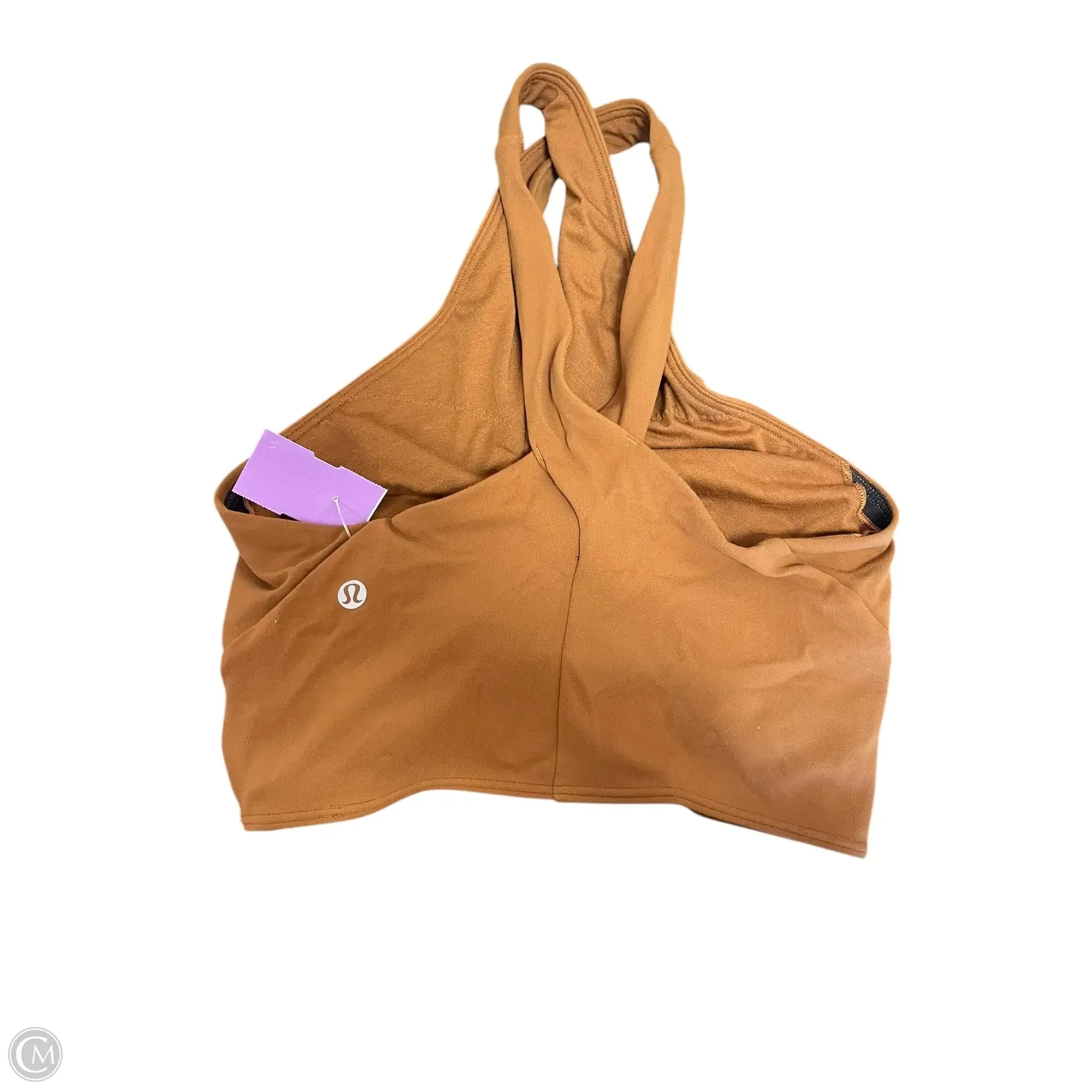 Athletic Bra By Lululemon In Yellow, Size: 6