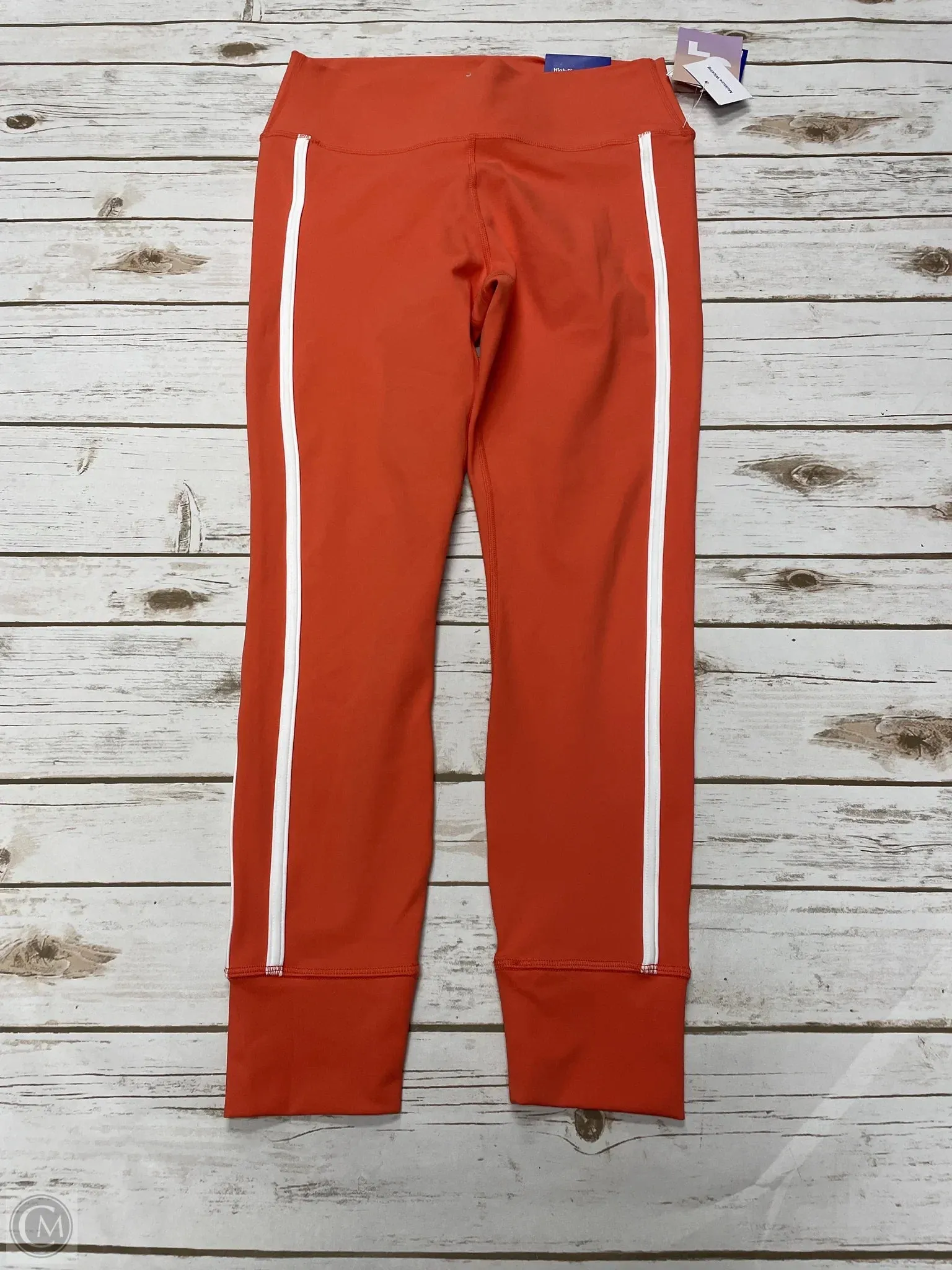 Athletic Leggings By Joy Lab In Orange, Size: M