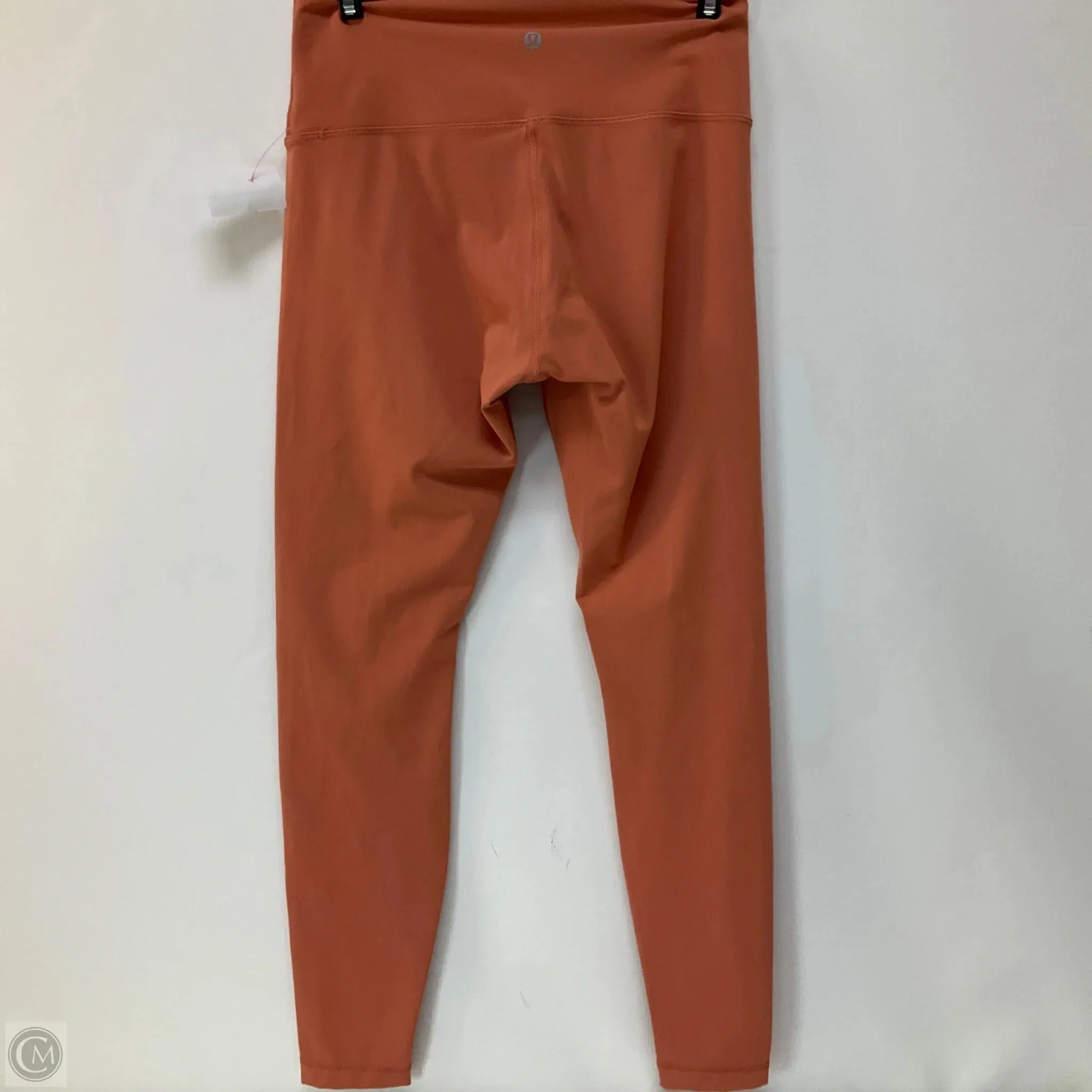 Athletic Leggings By Lululemon In Orange, Size: 8