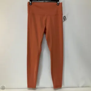 Athletic Leggings By Lululemon In Orange, Size: 8