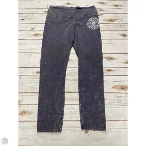 Athletic Leggings By Pink In Grey, Size: Xl