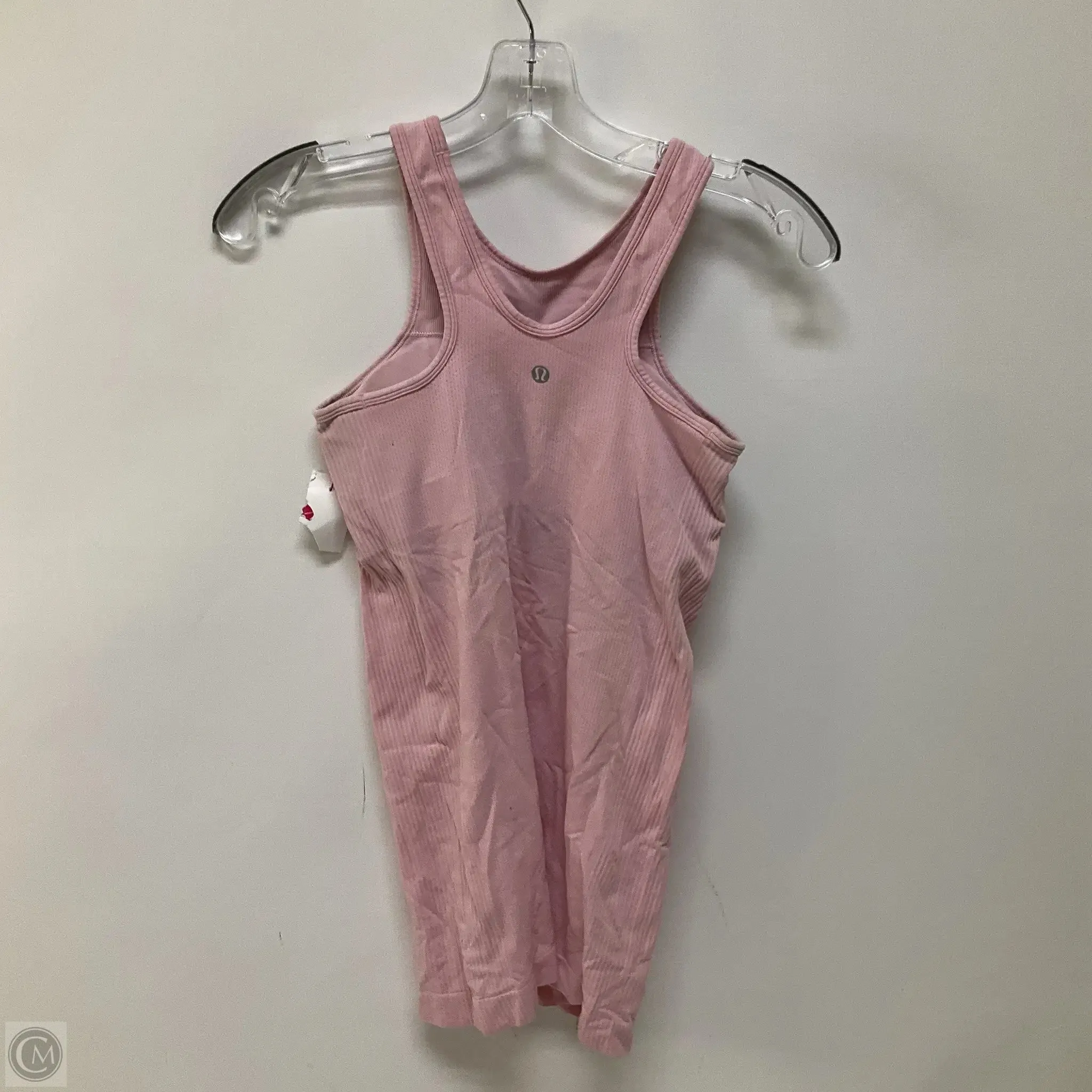 Athletic Tank Top By Lululemon In Pink, Size: 4