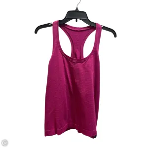 Athletic Tank Top By Lululemon In Purple, Size: 10